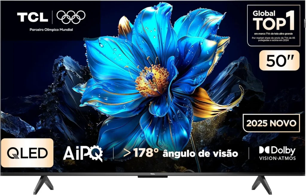 Melhores TVs 4K em 2025 - TCL Smart TV 4K UHD QLED
