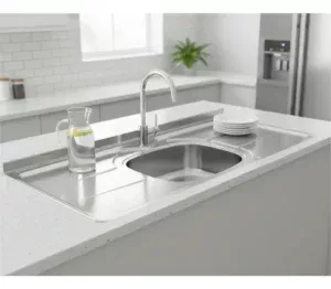 Pia De Cozinha Inox Com Válvula