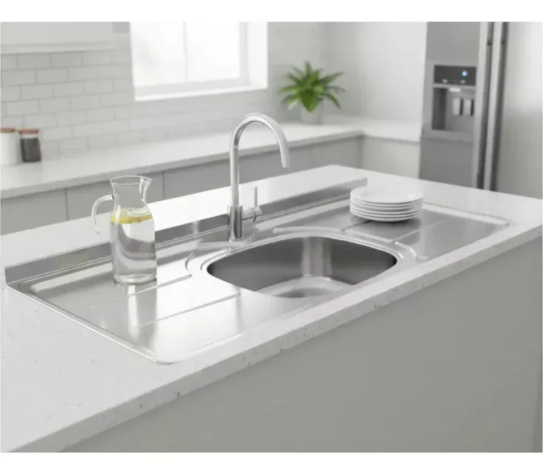 Pia De Cozinha Inox Com Válvula