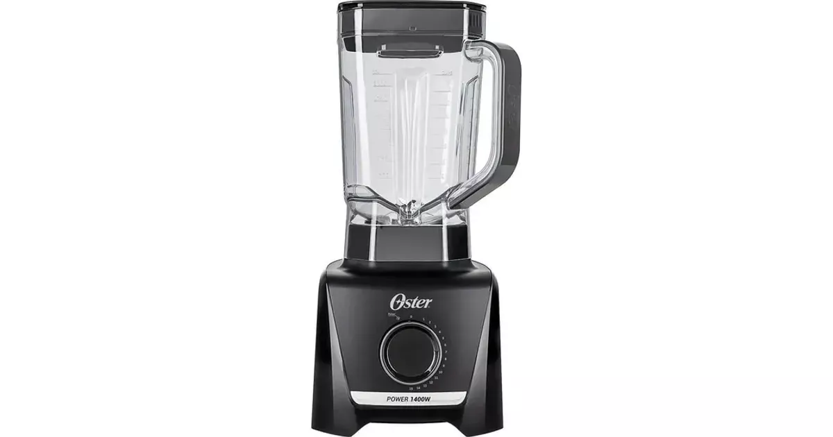 Melhor liquidificador custo-benefício: Oster OLIQ610 1400W com jarra de 3,2L