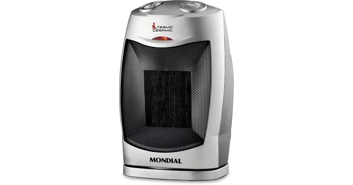 Melhor aquecedor de ambiente: Mondial Termo Ceramic A-05 cerâmico 1500W em destaque entre os 6 modelos