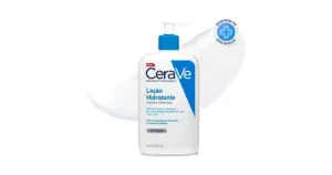 Melhor hidratante corporal para pele seca CeraVe loção sem perfume com ceramidas