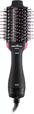 Britânia BEC02PR 4 em 1 — escova secadora 3 em 1