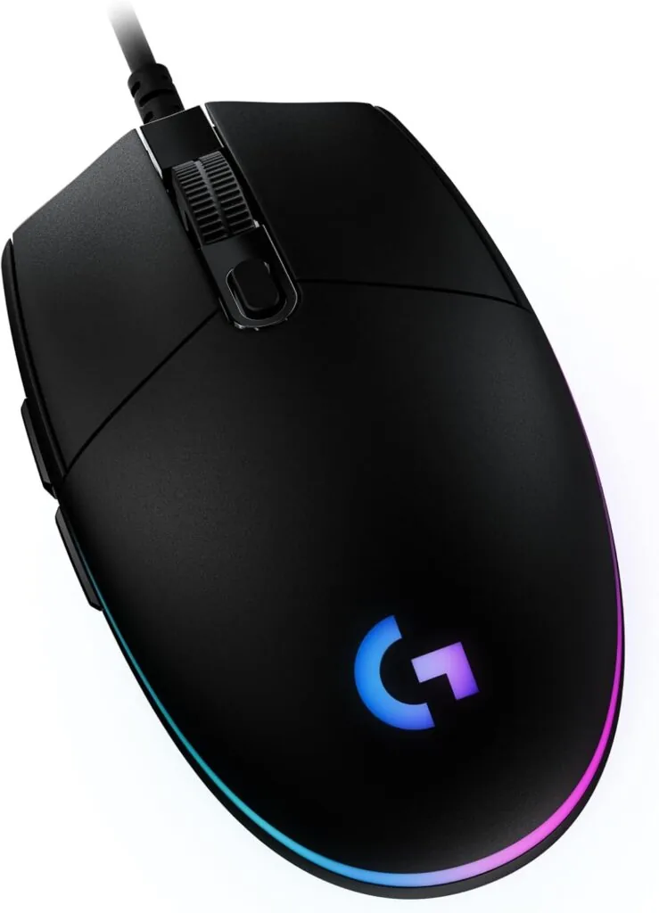 Logitech G203 Lightsync — melhor mouse gamer barato 2026